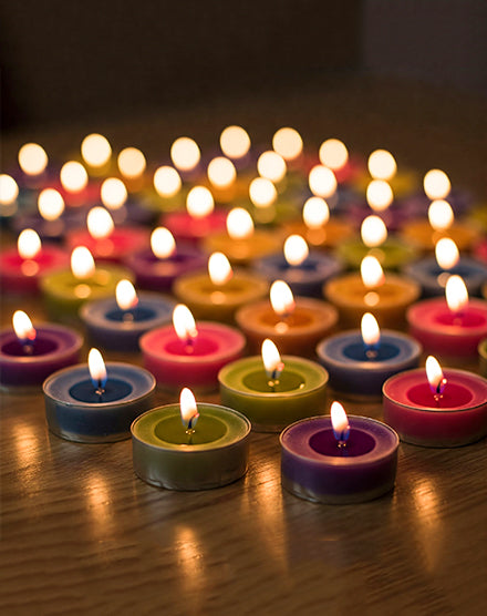 Tea Light Candles - Rs 15/pc