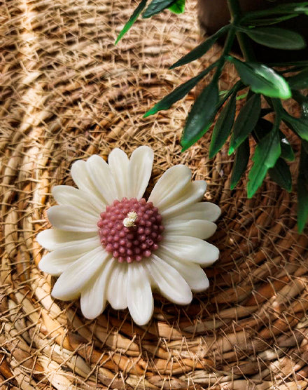Daisy Flower Candles - 50 pc