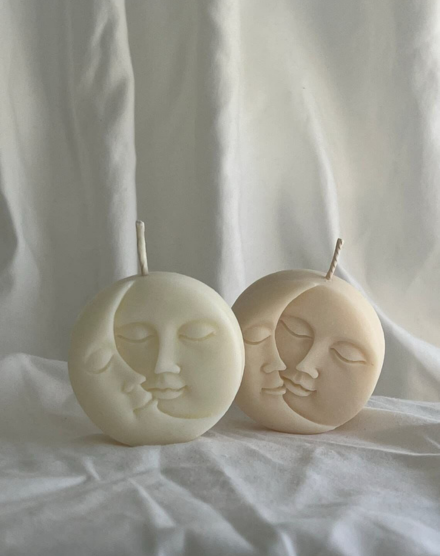 3D Moon Candle