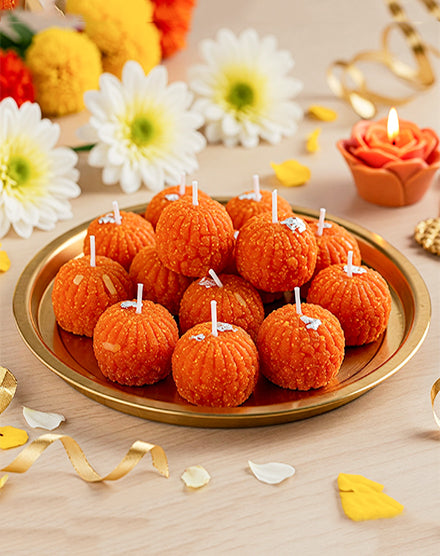 Laddoo Candles - Rs. 25/pc
