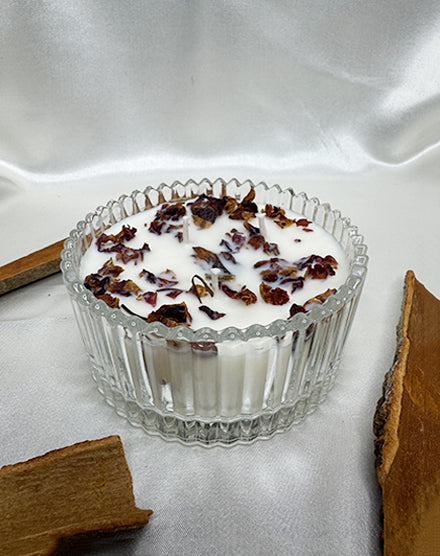 Crystal Jar Small/ Big Candles - Rs.150/pc