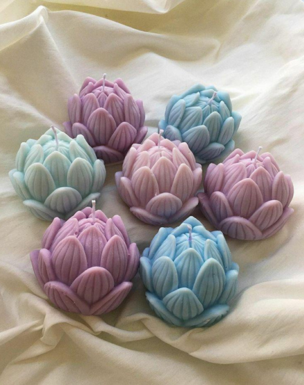 Lotus Flower Candle