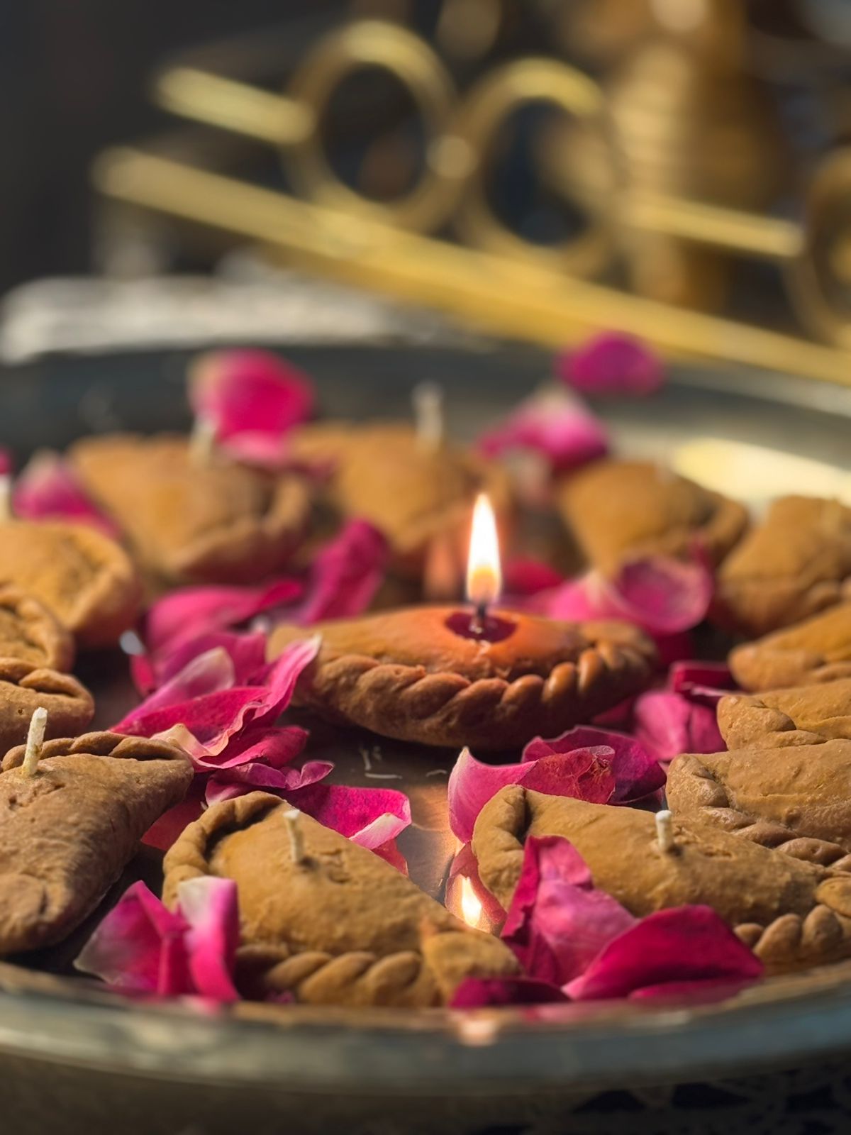 Gujiya - Holi Candles