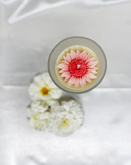 Clear Glass Jar Candle