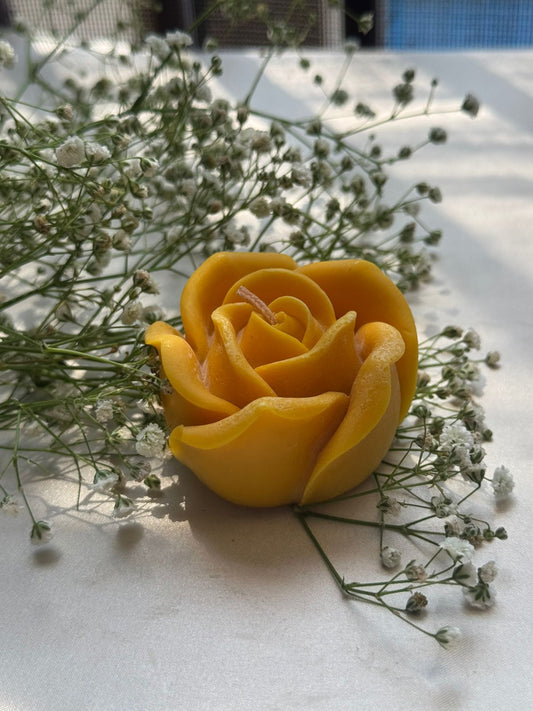 Rose candle