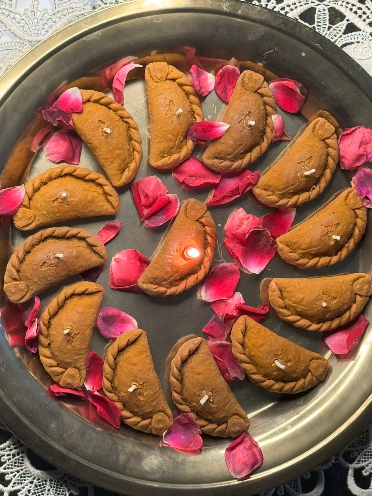 Gujiya - Holi Candles